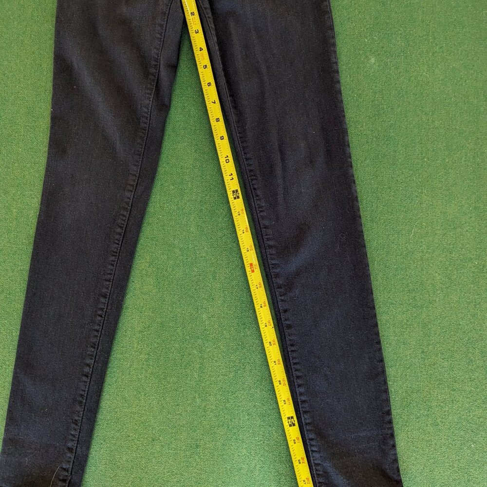 led Black Skinny Jeans 25 - Picture 6 of 9